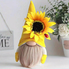 Faceless Doll Sunflower Bee Doll Ornament for Kids