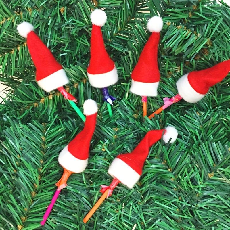 Mini Santa Hat For Crafts Christmas Mini Wine Bottle Holder And Red Santa Hat