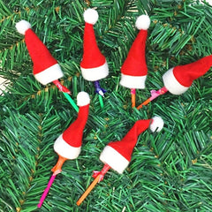 Mini Santa Hat For Crafts Christmas Mini Wine Bottle Holder And Red Santa Hat