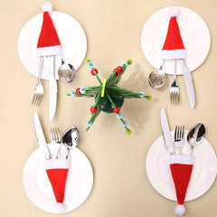 Mini Santa Hat For Crafts Christmas Mini Wine Bottle Holder And Red Santa Hat