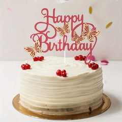 Glittery Birthday Cake Topper - Make Your Special Event Sparkle