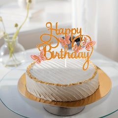 Glittery Birthday Cake Topper - Make Your Special Event Sparkle