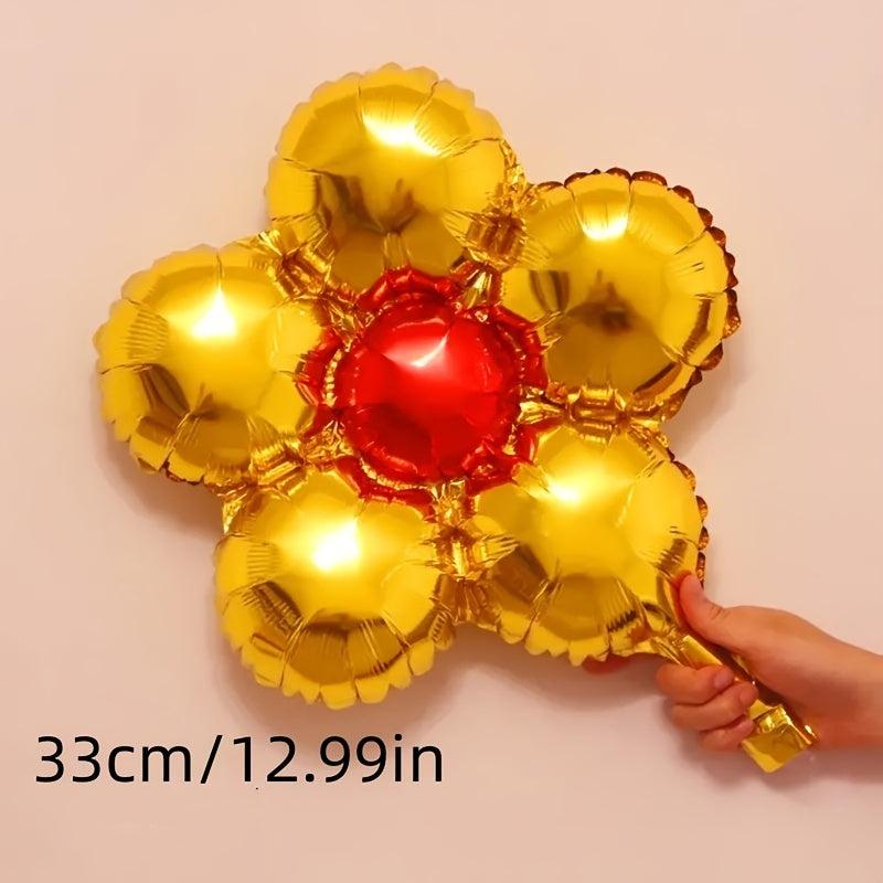 5pcs Flower Balloons Birthday Party Wedding Room Decoration