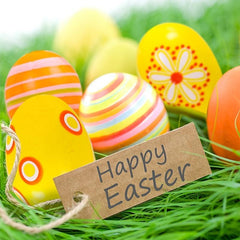 12pcs Random Pattern Easter Egg Charms Party Decorations
