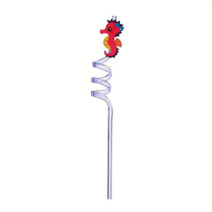 4pcs Under The Sea Drinking Straws for Mermaid Party