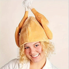 Turkey Shaped Hat Thanksgiving Decoration Party Hat