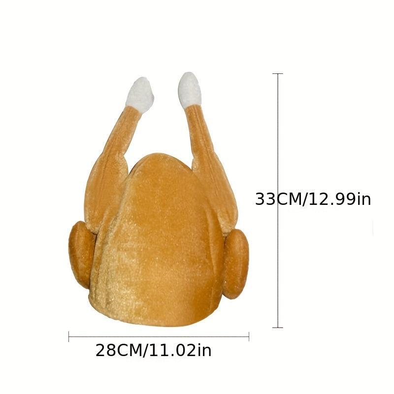 Turkey Shaped Hat Thanksgiving Decoration Party Hat