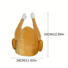 Turkey Shaped Hat Thanksgiving Decoration Party Hat