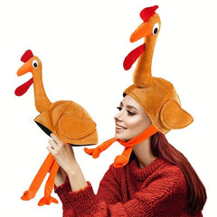 Turkey Shaped Hat Thanksgiving Decoration Party Hat