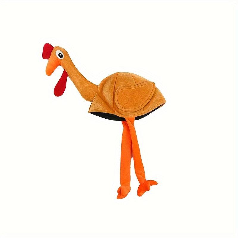 Turkey Shaped Hat Thanksgiving Decoration Party Hat