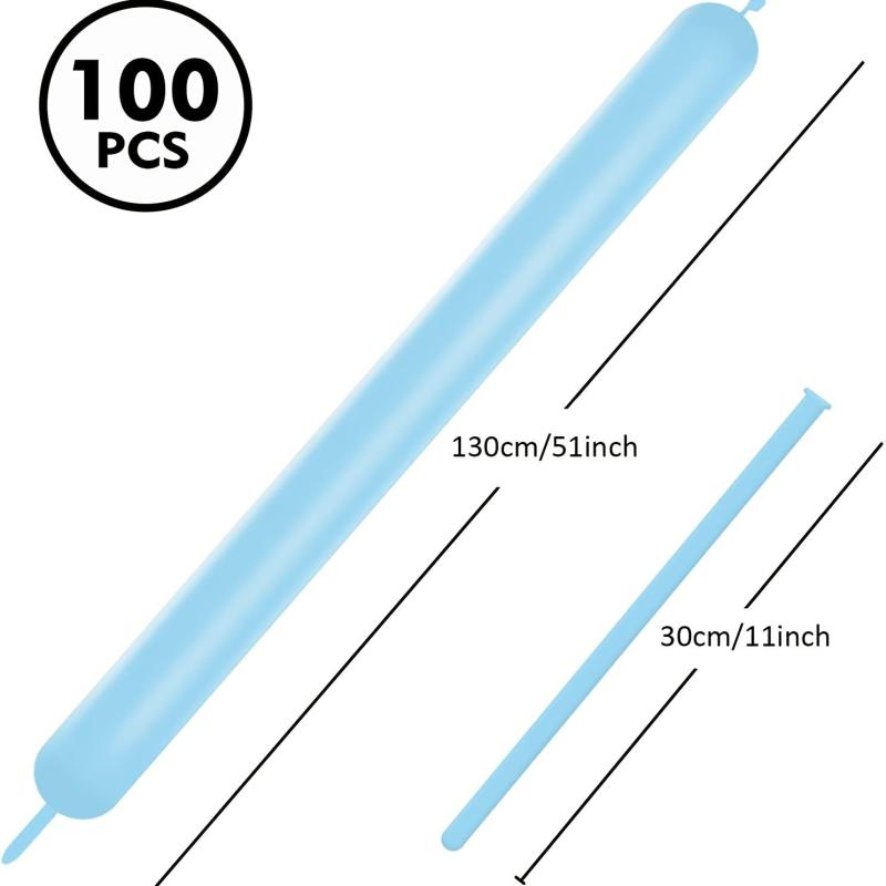100pcs 260Q Latex Magic Balloons For Party Clowns Wedding Decoration