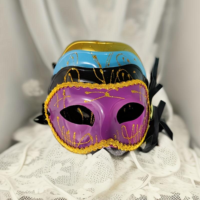 Random Halloween Masks Party Masquerade Venetian Masks for Men Women
