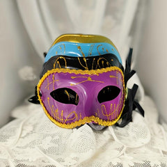 Random Halloween Masks Party Masquerade Venetian Masks for Men Women