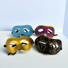 Random Halloween Masks Party Masquerade Venetian Masks for Men Women