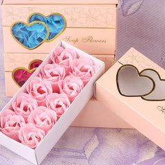 10pcs Soap Flower Great for Weddings Valentines Mothers Xmas & Birthdays