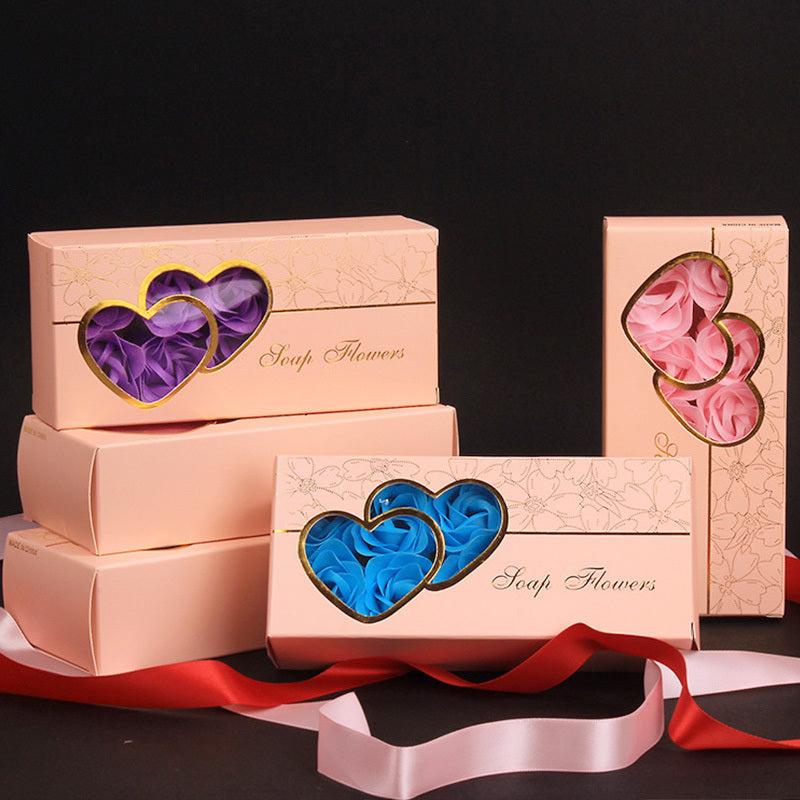 10pcs Soap Flower Great for Weddings Valentines Mothers Xmas & Birthdays