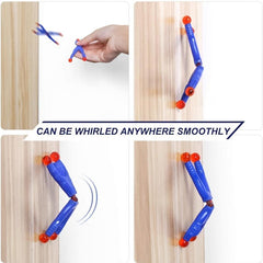 30pcs Stretchy Sticky Wall Climbers Window Crawler Toys Tricky Novelty Random