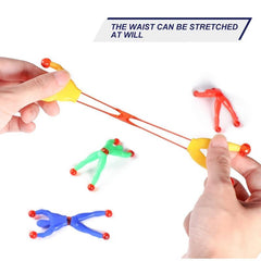 30pcs Stretchy Sticky Wall Climbers Window Crawler Toys Tricky Novelty Random