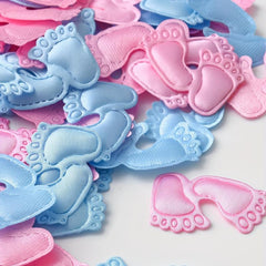 100pcs Pink Foot Party Confetti DIY Decoration
