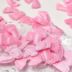 100pcs Pink Foot Party Confetti DIY Decoration
