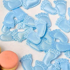 100pcs Pink Foot Party Confetti DIY Decoration