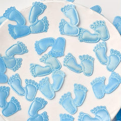 100pcs Pink Foot Party Confetti DIY Decoration
