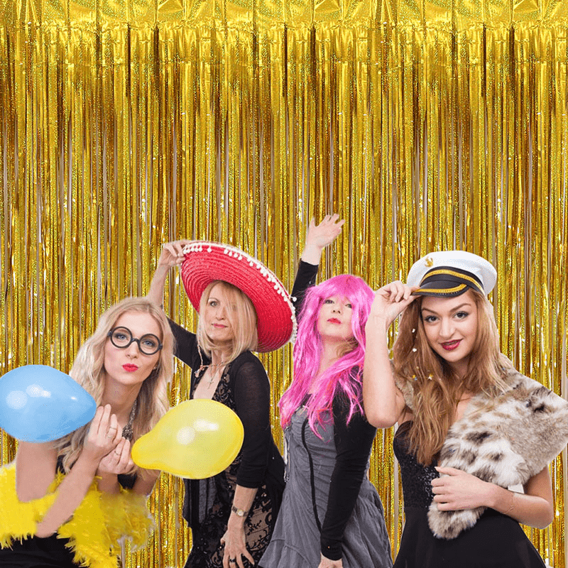 1M Laser Balloon Rain Curtain Event Background Rain Curtain