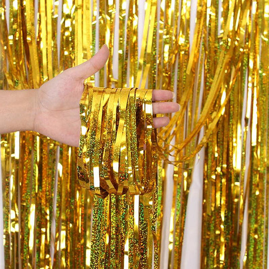 1M Laser Balloon Rain Curtain Event Background Rain Curtain
