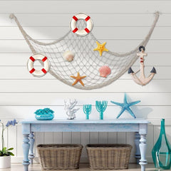 Fish Net Party Decorations For Pirate Hawaiian Mermaid Nautical Themed Party