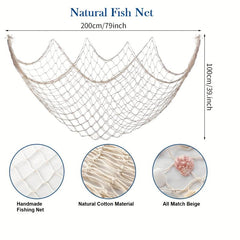 Fish Net Party Decorations For Pirate Hawaiian Mermaid Nautical Themed Party