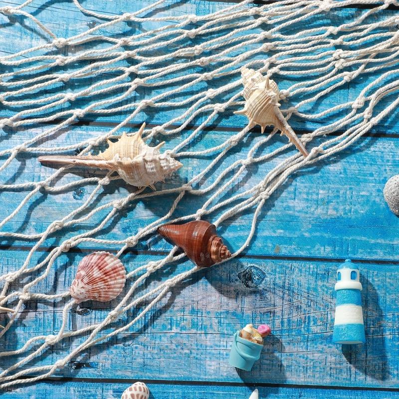 Fish Net Party Decorations For Pirate Hawaiian Mermaid Nautical Themed Party