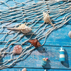 Fish Net Party Decorations For Pirate Hawaiian Mermaid Nautical Themed Party