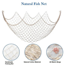 Fish Net Party Decorations For Pirate Hawaiian Mermaid Nautical Themed Party