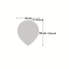 42pcs Latex Balloons Confetti Combination Set Wedding Halloween Party Decor