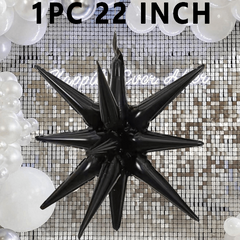 22 Inch Star Shaped Aluminum Foil Balloon for Birthday & Year Party Decor