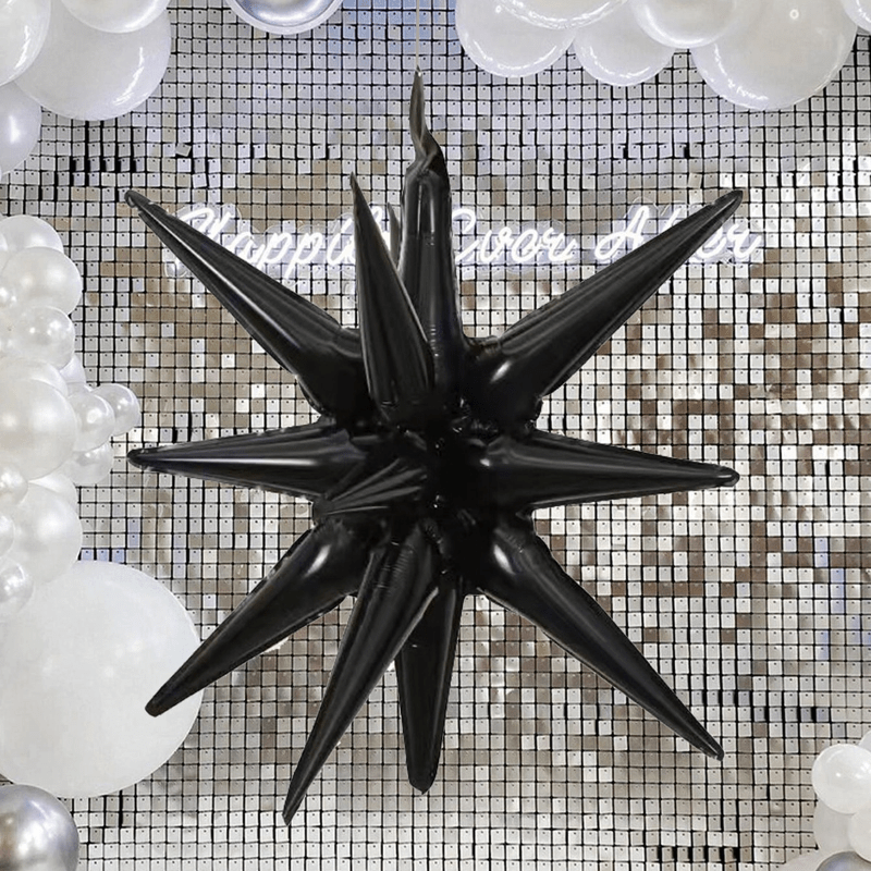 22 Inch Star Shaped Aluminum Foil Balloon for Birthday & Year Party Decor