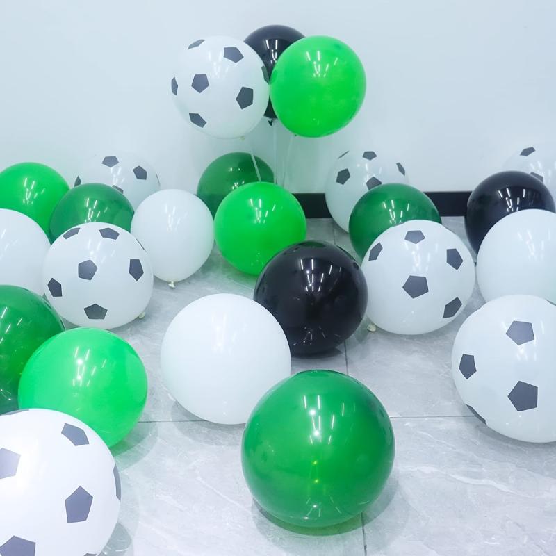 Football Balloon Arch Wreath Set - 110 Pieces - Football Party Supplies