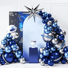 123pcs Alien Planet Birthday Party Balloon Set