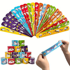 24pcs Unicorn Slap Bracelets Kids Party Favors Bulk Toys