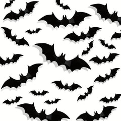 3D Bat Decoration Stickers Waterproof Spooky Bats Room Decor Halloween