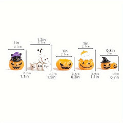 Halloween Resin Ornaments Skull Pumpkin Monster Brothers