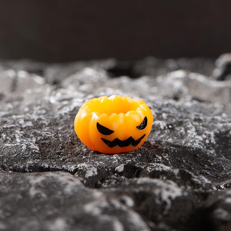 Halloween Resin Ornaments Skull Pumpkin Monster Brothers