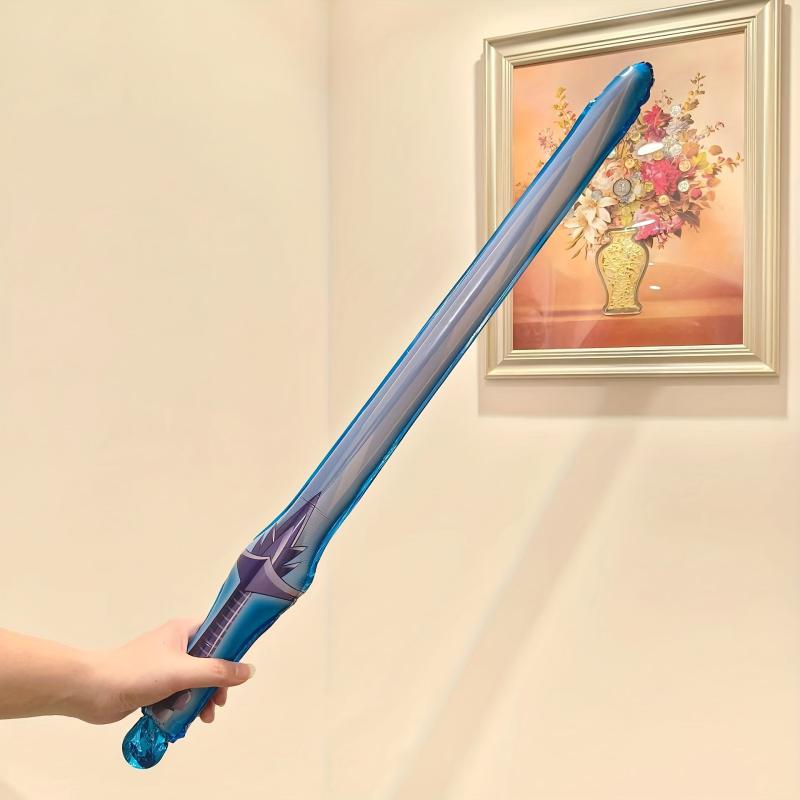 8pcs Sword Balloon Holiday Party Aluminum Film Balloon, Boy Girl Inflatable Toy