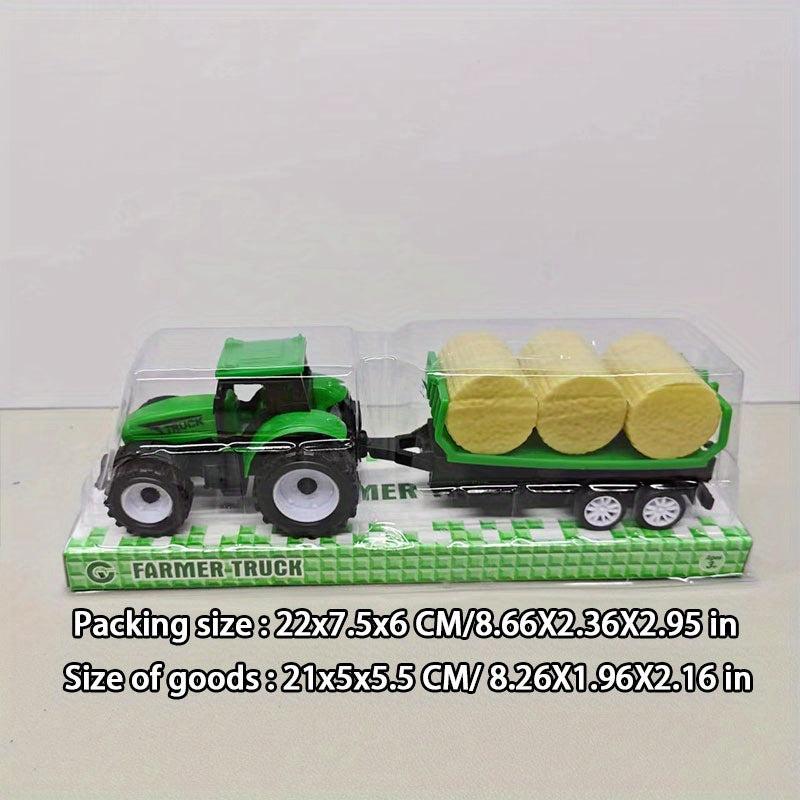 5-in-1 Kids Car Toy Set - Farmer's Car, Water Car, Baby Moped Car & More