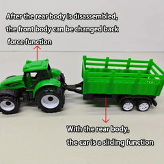 5-in-1 Kids Car Toy Set - Farmer's Car, Water Car, Baby Moped Car & More