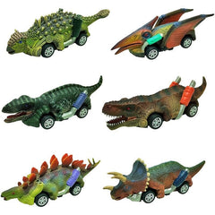 Dinosaur Toy Pull Back Cars For Toddlers Boy Toys Dino Games With T Rex