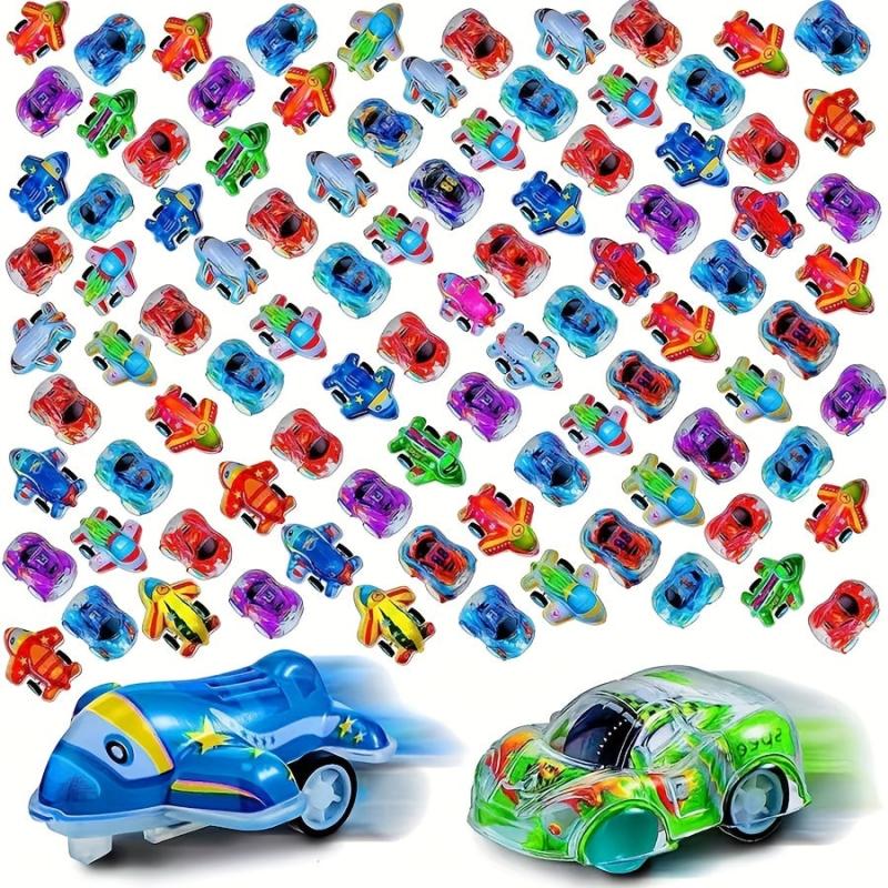 20pcs Pull Back Car Sets Colorful Party Gift Toys for School Holiday Fun