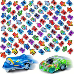 20pcs Pull Back Car Sets Colorful Party Gift Toys for School Holiday Fun