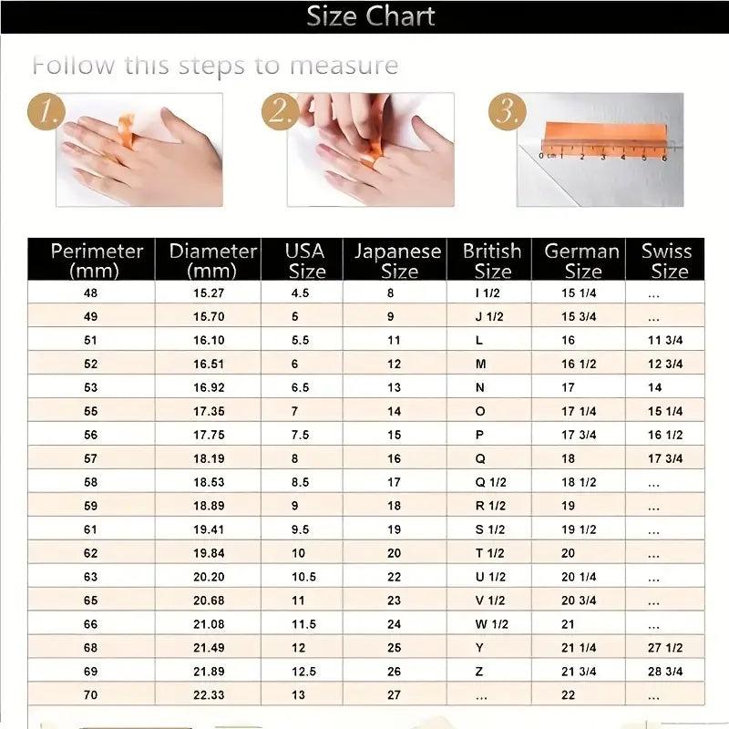 Men's Domineering Ring Simulated Diamond Engagement Ring