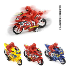Large Pull Back Motorcycle Model Educational Toy